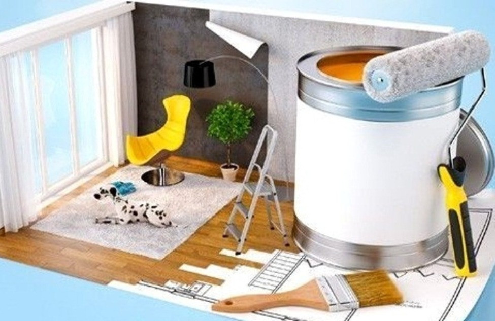 Малярные работы Оклейка обоями Покраска Киев - изображение 1