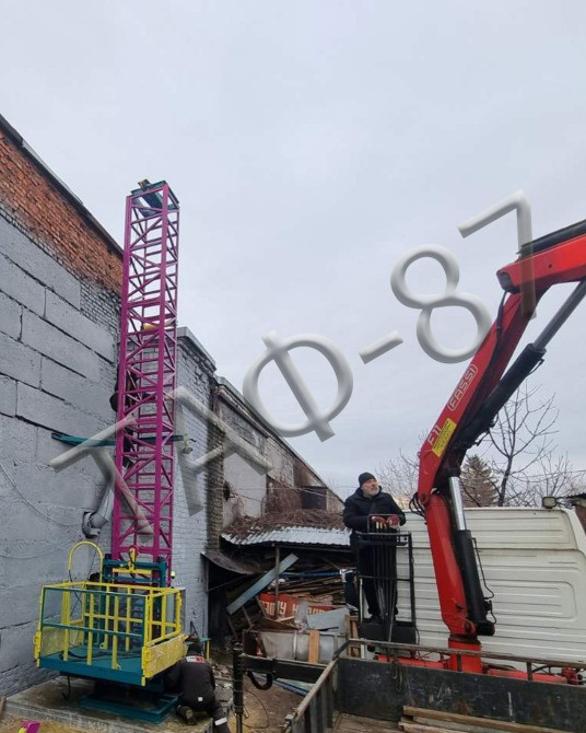 Будівельний фасадний підйомник ТАФ-ЛІФТ, власне виробництво, гарантія якості Харків - зображення 1