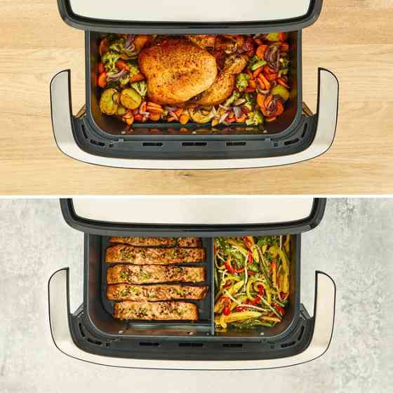 Мультипечь Tefal Dual Easy Fry Flex EY9228E0 9 л 2700 Вт черная Київ