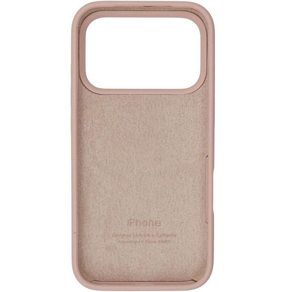 DM Чохол Silicone Case для iPhone 17 Pro Pink Sand Харків - зображення 2