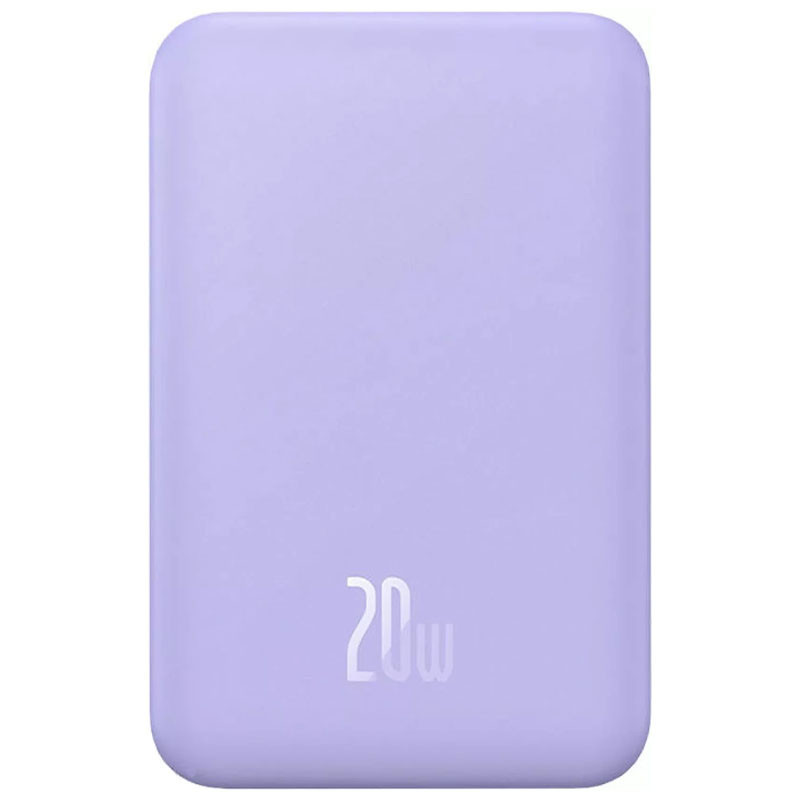 Портативное ЗУ Power Bank Baseus Magnetic Mini OS 20W c БЗУ 10000 mAh (PPCX110105) Херсон - зображення 1