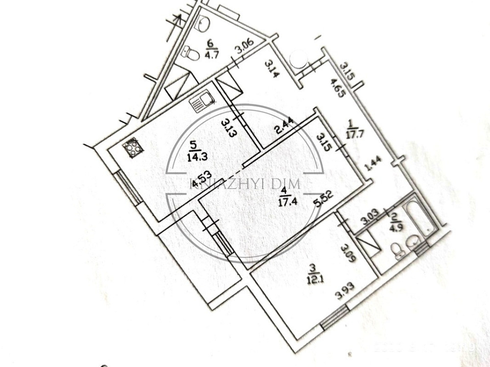Продается 2-х ком. кв. на м. Осокорки, Позняки. Урловская № 21123053 Киев - изображение 1