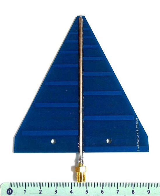UWB антенна логопериодическая 1300MHz-10GHz 5-7dBi, до 50W, SMA-female. Смотрите графики КСВ. Дніпро - зображення 10