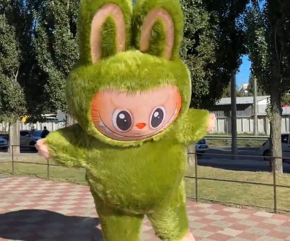 Надувной костюм Лабуба с вентилятором для продвижения бизнеса Київ - зображення 7