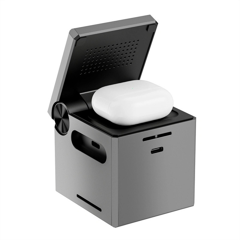 БЗУ WIWU Wi-W030 Planeta Trio 3 in 1 Cableless charger Херсон - зображення 4