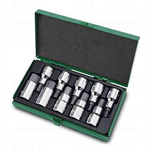 Набор головок-бит шестигранник TOPTUL 1/2" Н4-Н19 GAAD1007 Харків