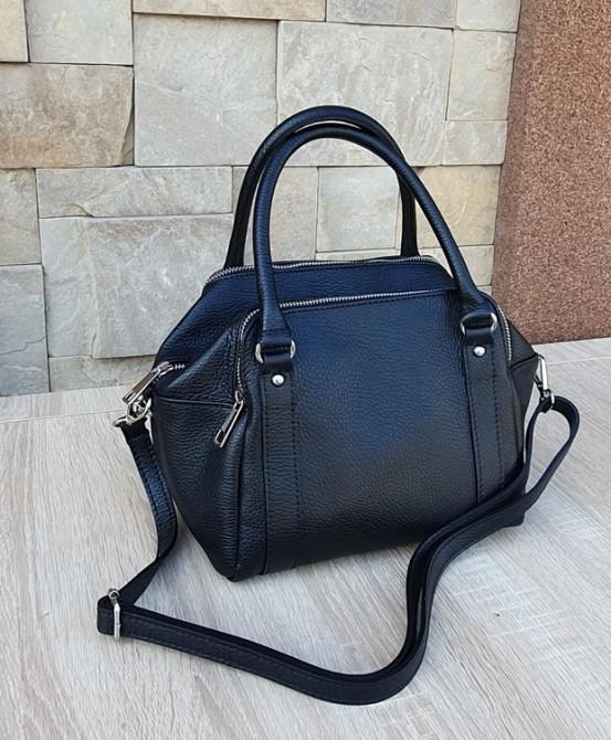 сумка крос-боді через плече шкіра Італія , кожаная сумка TS376 Київ - зображення 2