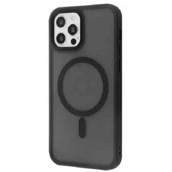 Чохол WAVE Matte Insane Case with Magnetic Ring для iPhone 12/12 Pro Black Харків