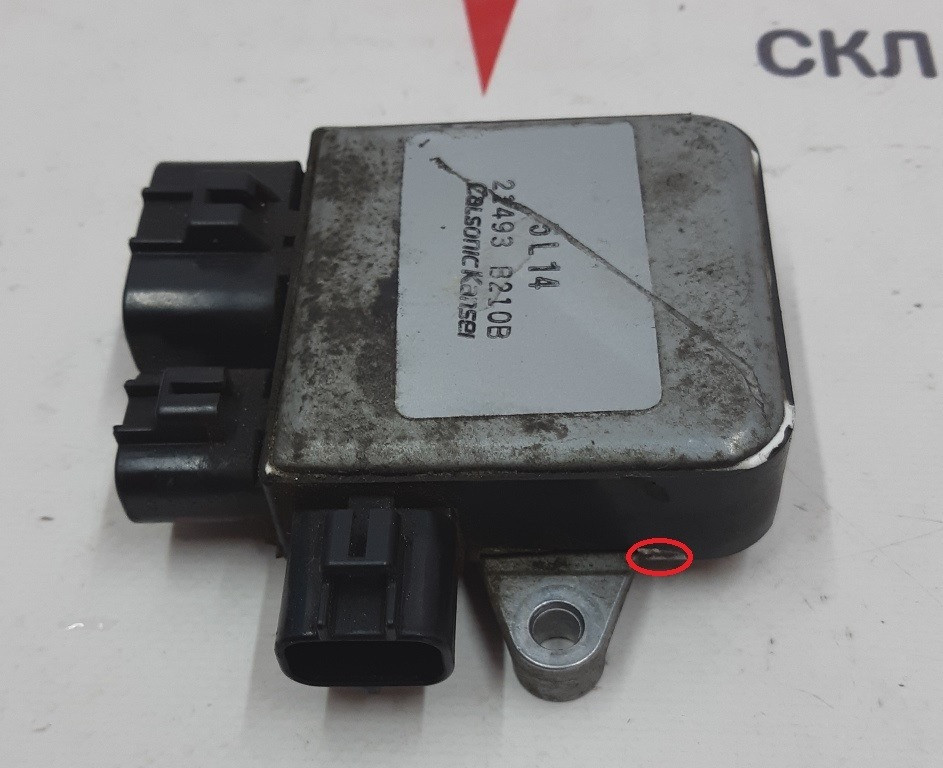 1Блок управления вентилятором кондиционера с повреждением корпуса Tesla model S, model S REST 600895 Київ - зображення 10