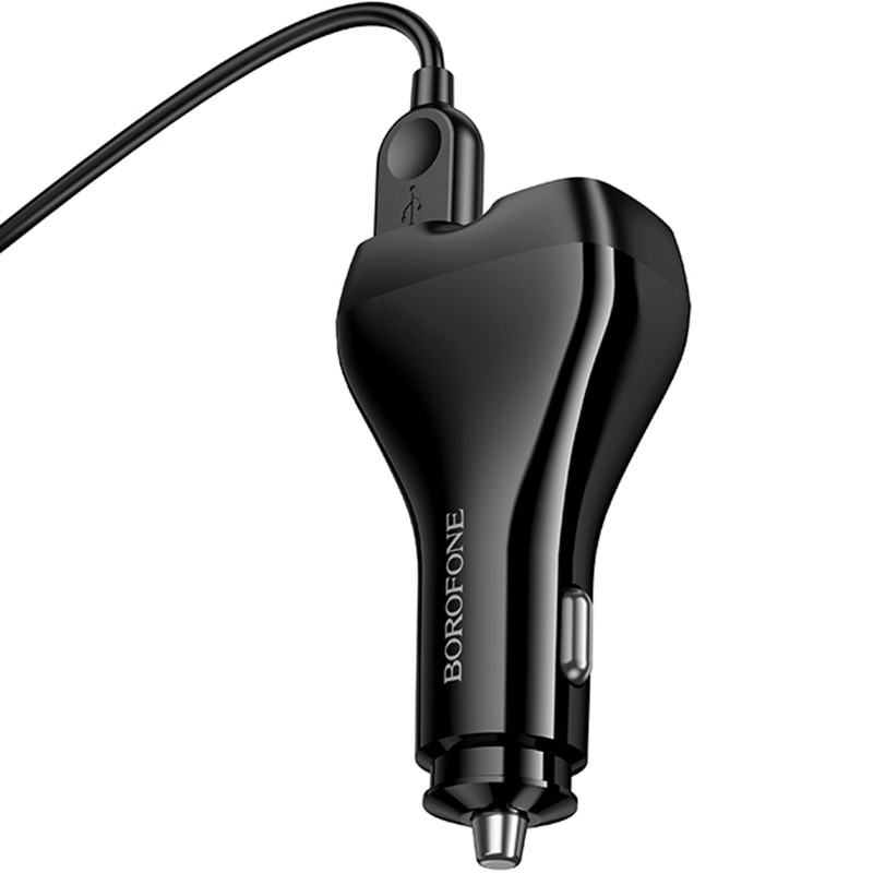 АЗУ Borofone BZ35 Leader PD15W+QC3.0 total 30W (2USB-A/2C) + кабель USB to Lightning Херсон - зображення 4