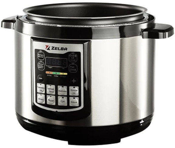 Мультиварка-скороварка ZELBA DPC-905.10 900 Вт серебристая Київ - зображення 3