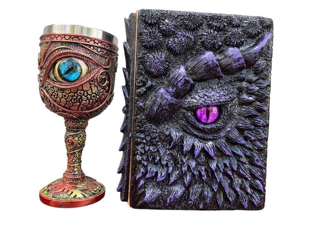 Подарочный набор Бокал 3 Глаз и Блокнот 3 «Око Иллюзий» (код 00660) Київ - зображення 1