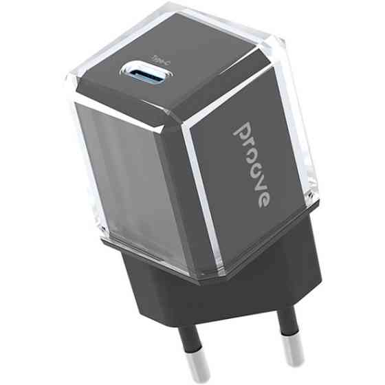 Мережевий зарядний пристрій Proove Pure GaN 30W Type-C Black (WCPU30012201) (Код товару:41158) Харків