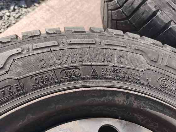 Диск колесный металлический с шиной Michelin Agilis 205/65 R16C Nissan Primastar 2001-2013 Ковель