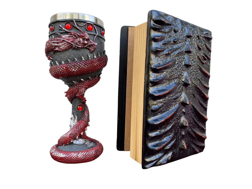 Подарочный набор Бокал 3D Танкард Red и Блокнот 3D «Око Пламенного Дракона» Киев - изображение 2