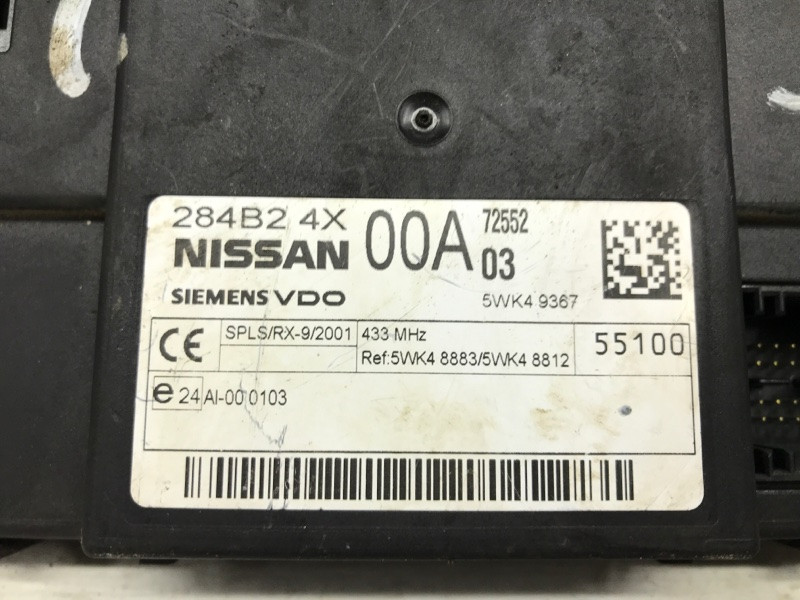 Блок комфорта Nissan Navara 2004-2015 284B24X00A (Арт. 41595) Киев - изображение 3