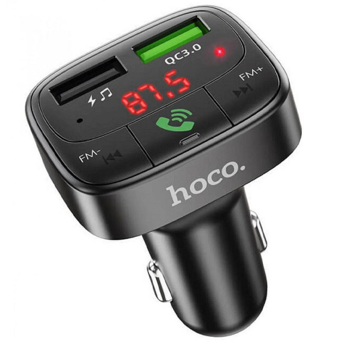 АЗУ FM модулятор Hoco E59 Promise 18W (2USB-A) Херсон - зображення 1