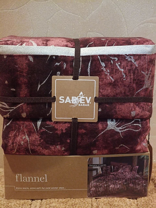 Еврокомплект постільної білизни з фланелі. Житомир - изображение 4