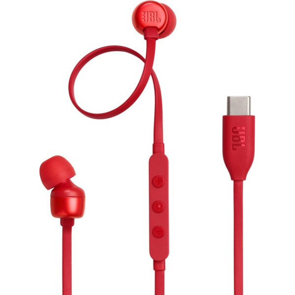Навушники JBL Tune 310C Type-C Red (JBLT310CRED) (Код товару:40254) Харьков - изображение 1