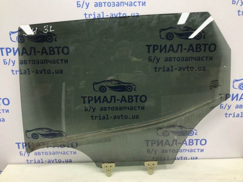 Стекло двери заднее левое Nissan Qashqai J11 1.5 DIESEL K9K 2013 (б/у) Киев - изображение 1