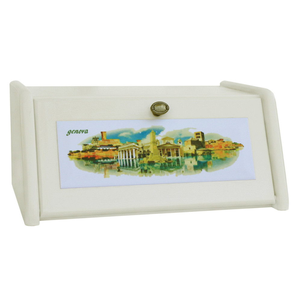 Хлібниця Mazhura Женева MZ-508558 18.5х40.5х27.5 см Київ - зображення 1