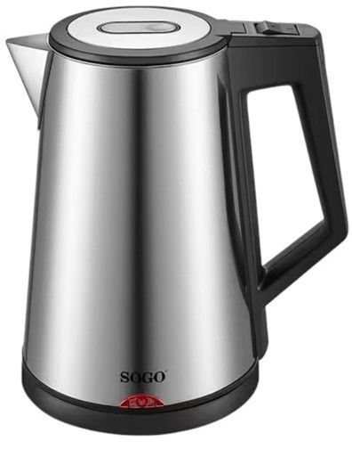 Електрочайник SOGO SS-7705 1.7 л серебристый Київ - зображення 1