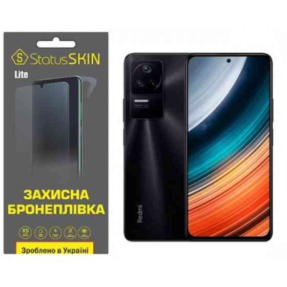 Поліуретанова плівка StatusSKIN Lite на екран Xiaomi Redmi K40S/K50/K50 Pro/Poco F4 Глянцева (Код то Харьков