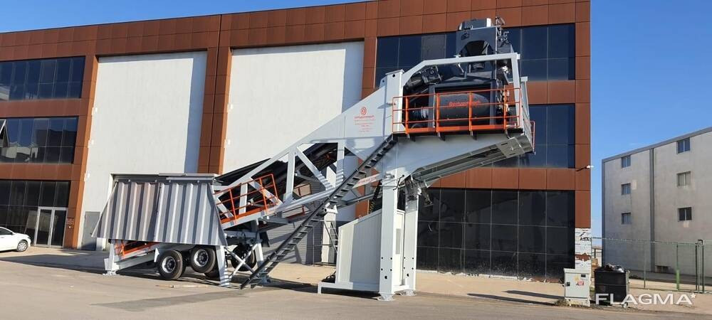Мобільний бетонний завод Polygonmach Makina Mobile 60 (40-60 м3 / год) Туреччина. Київ - зображення 2