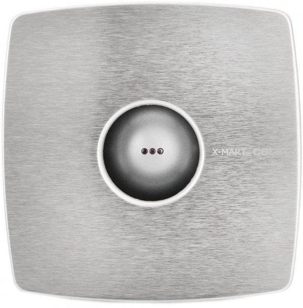 Вытяжной вентилятор CATA X-MART 12 INOX T TIMER (01051000) для ванной комнаты Київ - зображення 12