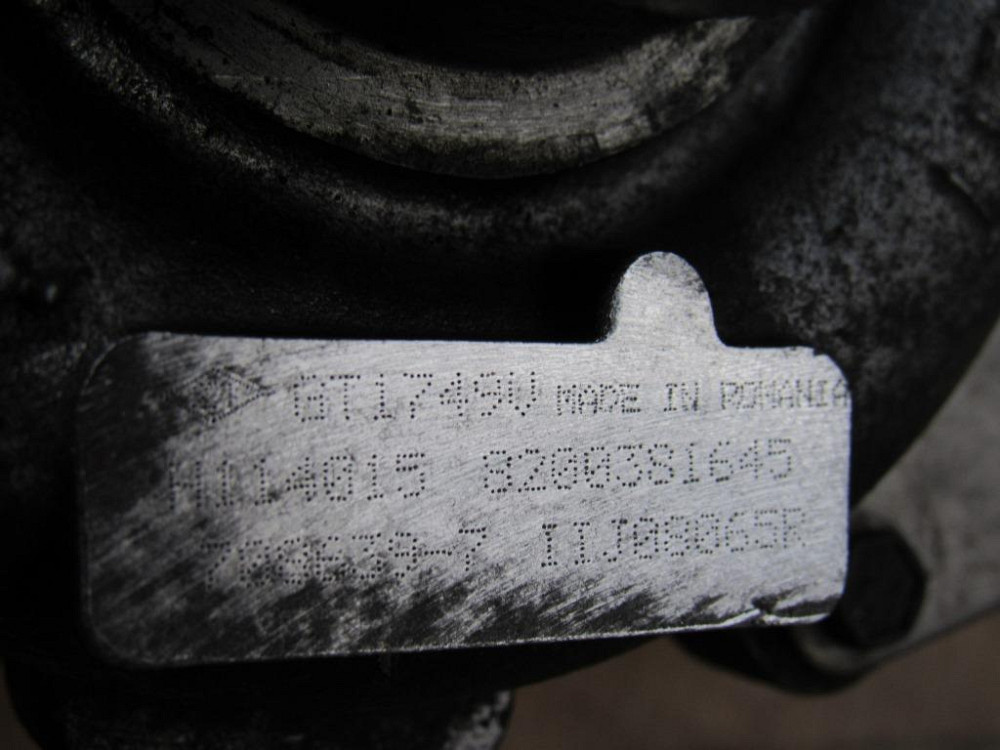 Турбина Opel Vivaro 1.9 dci 2001-2006 (8200398585) Ковель - зображення 4