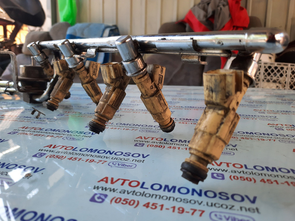 0280155861 Форсунка топливная XS2EA5B Ford Mondeo Cougar 2,5 Днепр - изображение 1