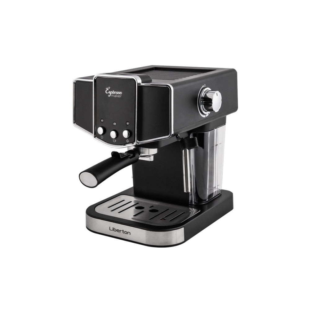 Кофеварка рожковая Liberton LCM-2205 950 Вт черная Киев - изображение 10