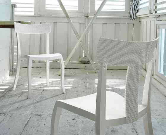 Стул Papatya TORO-S RATTAN тёмно-коричневый Киев