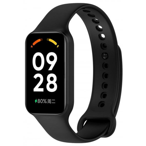 Ремінець ArmorStandart для Xiaomi Mi Band 8 Active/Redmi Smart Band 2 Black Харьков - изображение 1