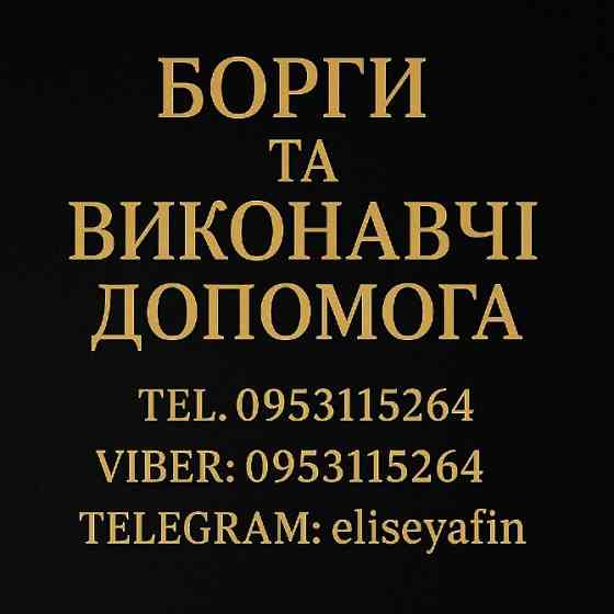 Борги та Виконавчі. Допомога Київ