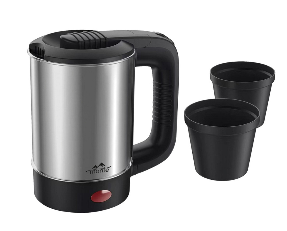 Электрочайник Monte MT-1819 0.65 л серебристый Київ - зображення 2