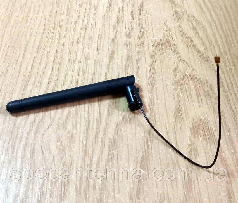 Антенна Wi-Fi штыревая WF-001 с UFL-разъемом и кабелем для монтажа на плату Дніпро - зображення 11