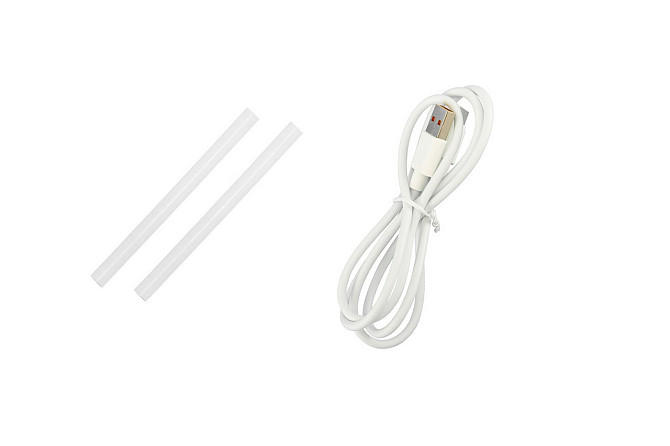 Пистолет клеевой аккумуляторный MASTERTOOL Ø 7.2 мм DC 3.7V 2200 mAh «Капля-Стоп» 42-0402 Харків - зображення 7