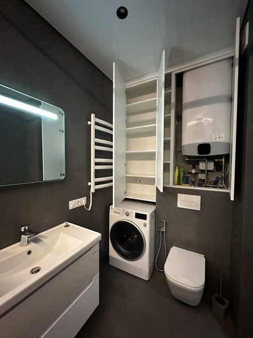 долгосрочная аренда 1-к квартира Киев, Голосеевский, 30000 грн./мес. Киев - изображение 10