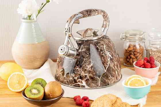 Чайник із свистком Edenberg EB-1985-Brown 3 л коричневий Київ