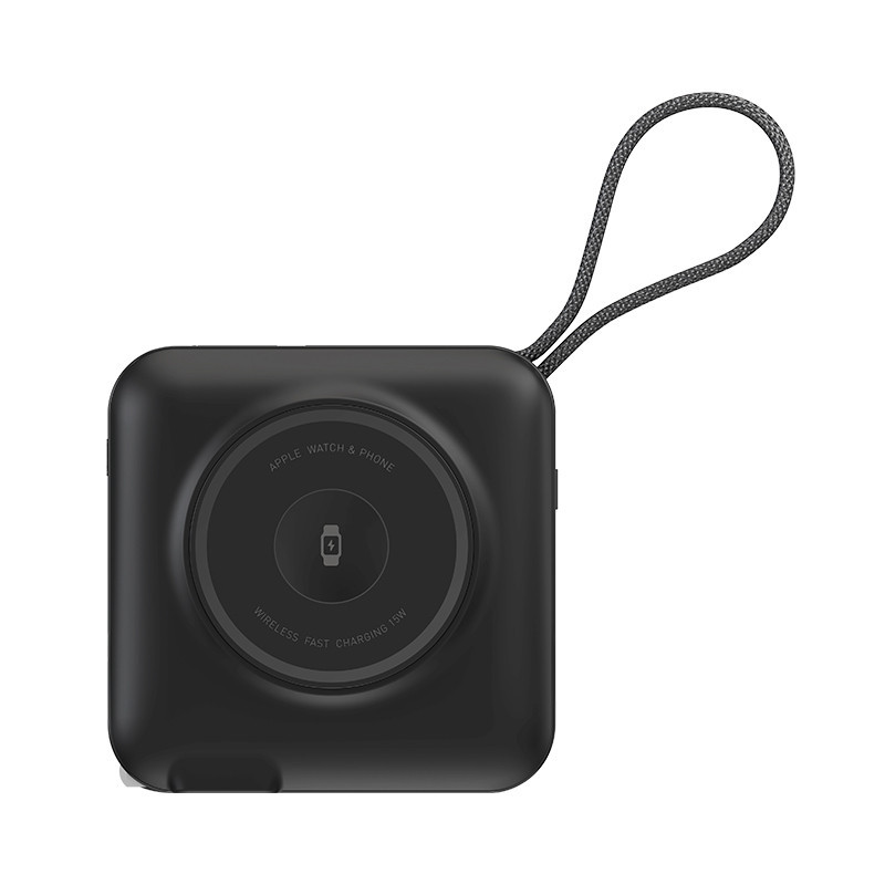 Портативное ЗУ Power Bank WIWU Wi-P051 6 in 1 PD45W с БЗУ+iWatch 15000 mAh Херсон - зображення 4