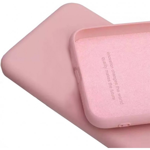 Чохол Anomaly Silicone (з мікрофіброю) для Samsung A34 5G A346 Sand Pink (Код товару:28959) Харьков - изображение 1