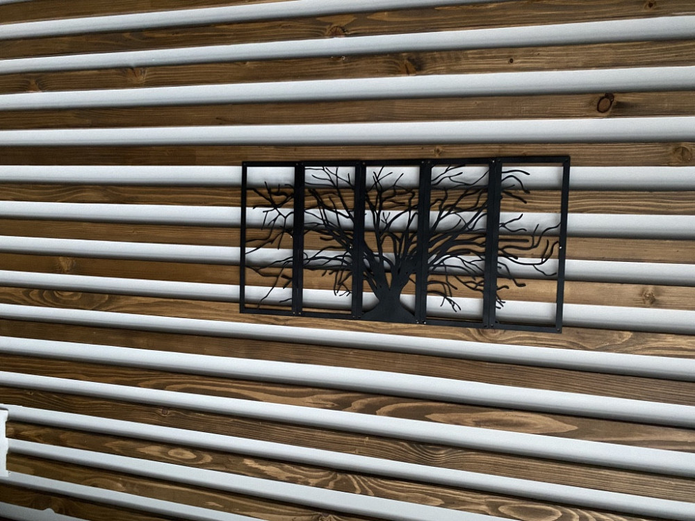 Настенный декор панно картина лофт из металла Дерево Киев - изображение 12