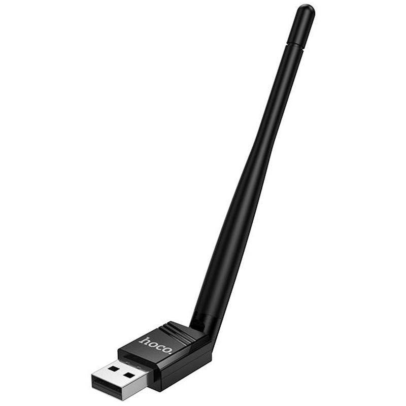 WiFi адаптер Hoco HI37 WiFi4 USB External Antenna 150Mbps Херсон - зображення 1
