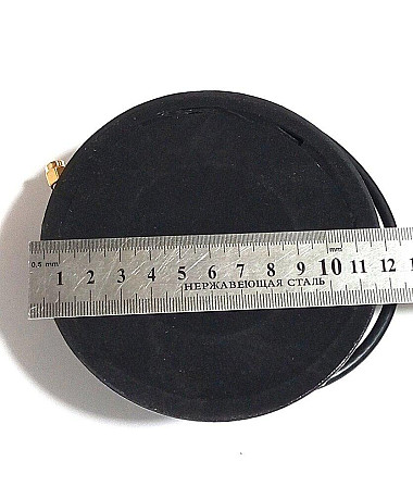 Антенна 400-530MHz 5dBi, до 50W, 22 см, N-male (штырь), с магнитной основой 12 см, RG58U 3м с SMA ра Днепр - изображение 8