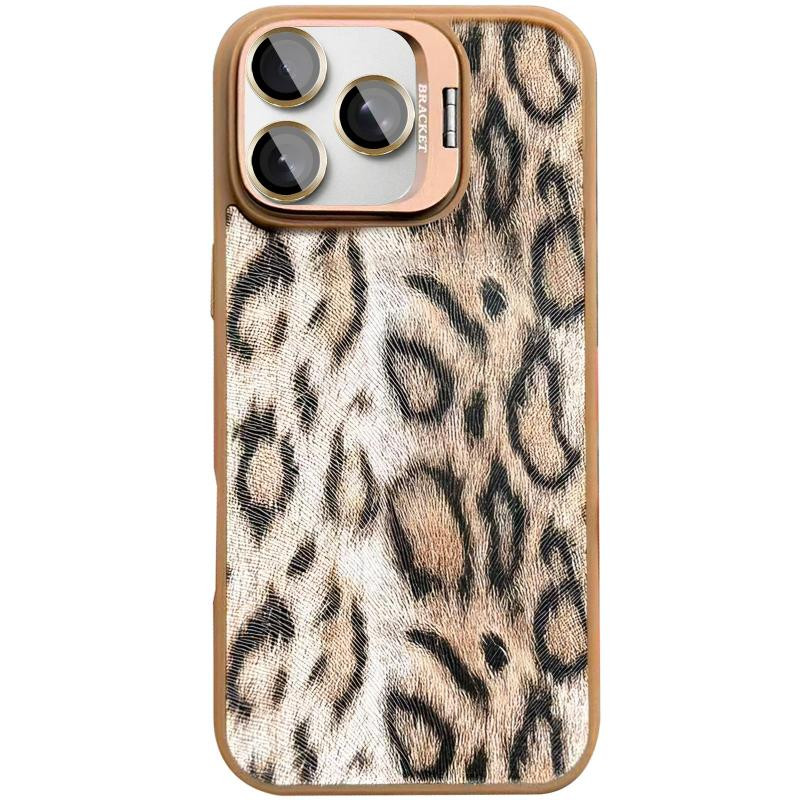 Чехол TPU+PC Wild Leopard with MagSafe and Lens для Apple iPhone 16 Pro Max (6.9") Херсон - зображення 4