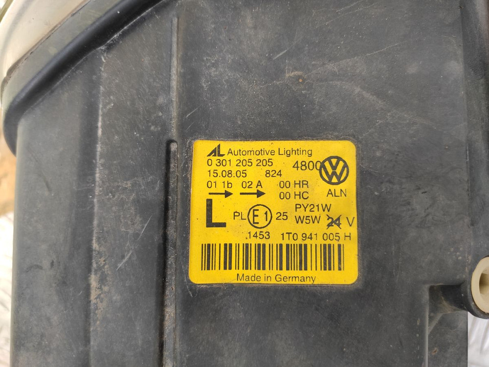 Фара левая VW Caddy 2004-2010 (1T0941005) Ковель - зображення 3