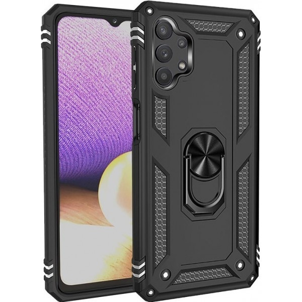 Чохол Serge Ring for Magnet для Samsung A72 Black (Код товару:18650) Харьков - изображение 2