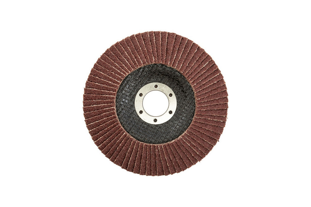 Диск шлифовальный лепестковый конусный MASTERTOOL Т29 зерно 60 125х22 мм 08-3206 Харьков - изображение 3