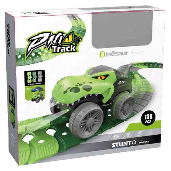 Интерактивный трек с инерционной машинкой SHT 5510-6 Dino Trak (138pcs/1CAR) Херсон
